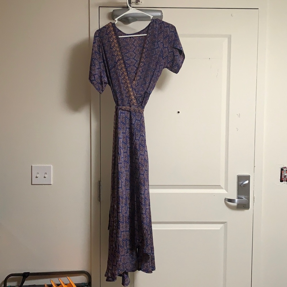 Wrap dress. Beautiful soft fabric.